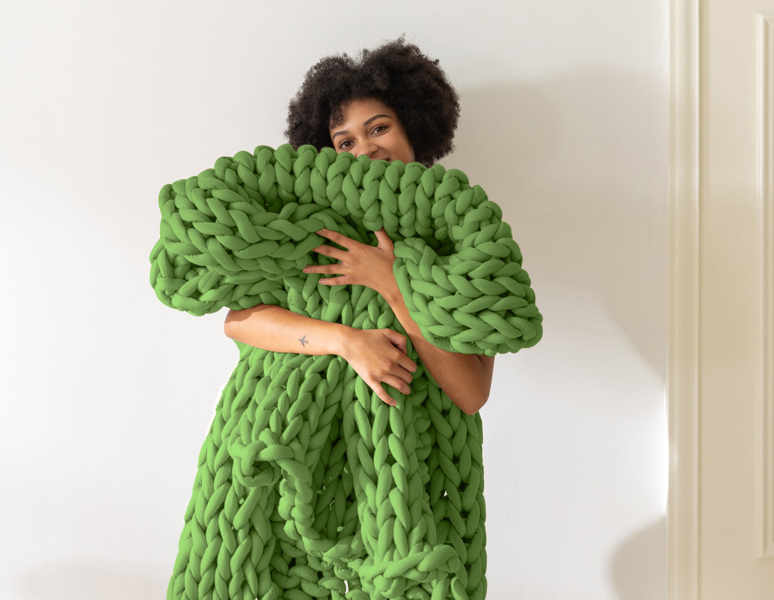 Souver X World Environment Day Knitted Weighted Blanket