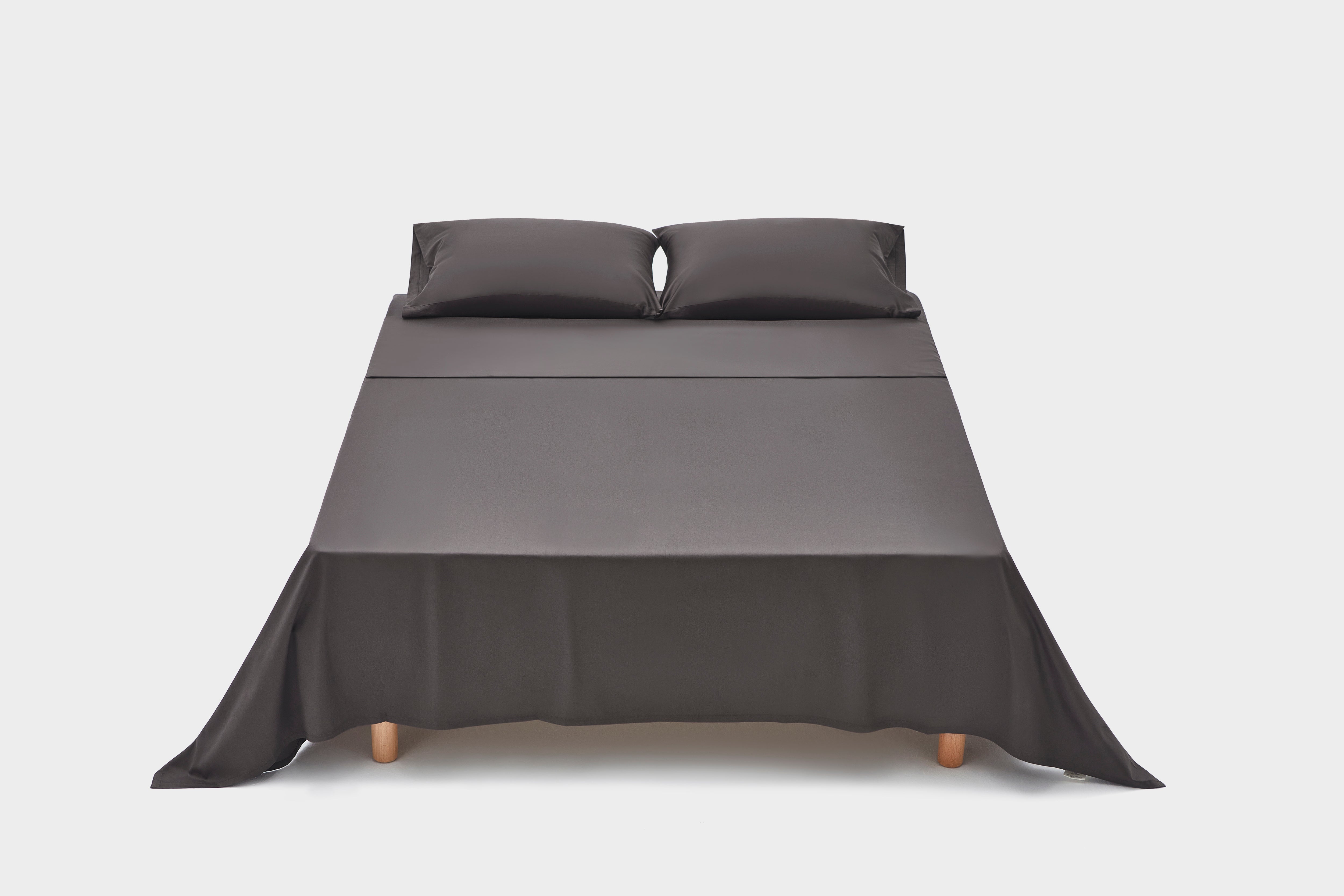 #color_lisbon brown_Organic Cotton Flat Sheet