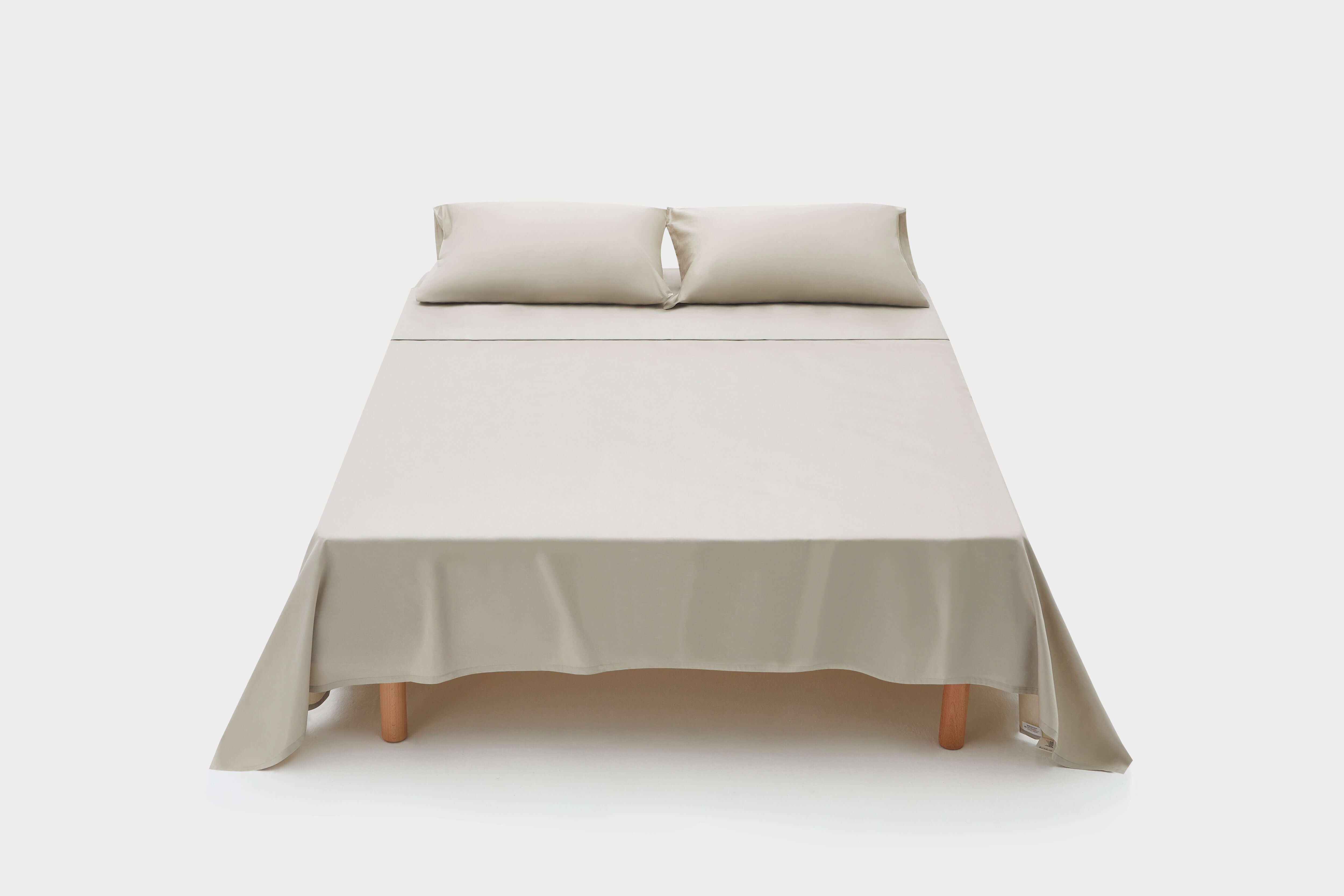 #color_foggy grey_Organic Cotton Flat Sheet