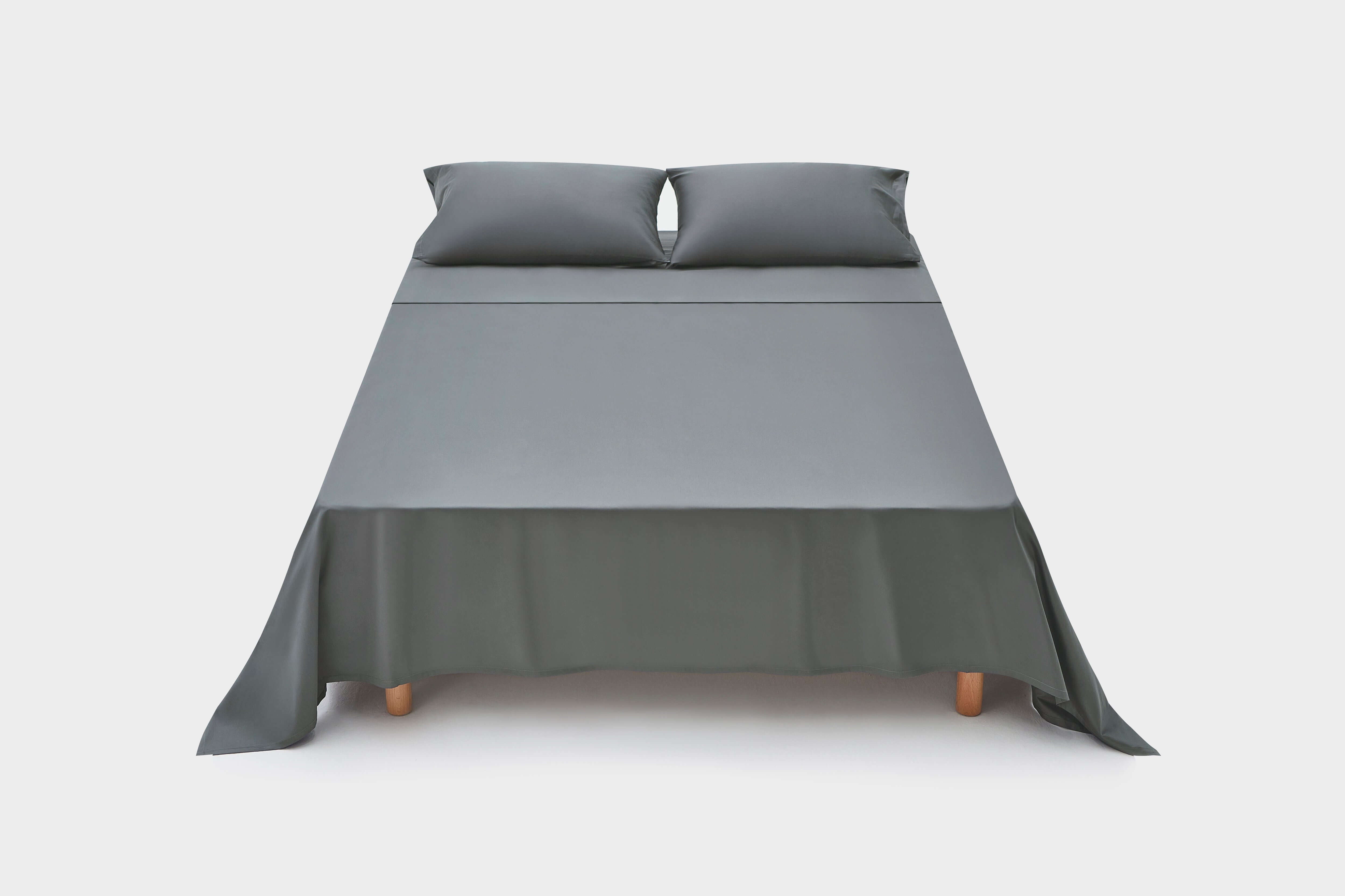 #color_dolphin grey_Organic Cotton Flat Sheet