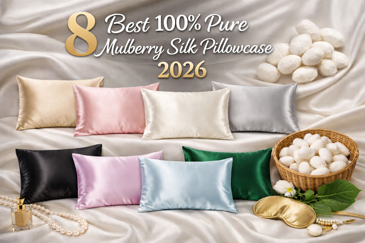 8 Best 100 Pure Mulberry Silk Pillowcase 2026: The Ultimate Guide to Luxury Sleep