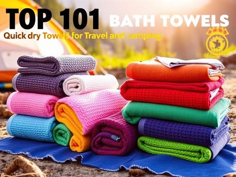 The 10 Best Quick Dry Bath Towels for Travel & Camping of 2026