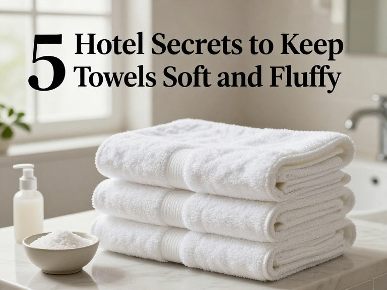 5 Hotel Secrets to Keep Towels Soft and Fluffy