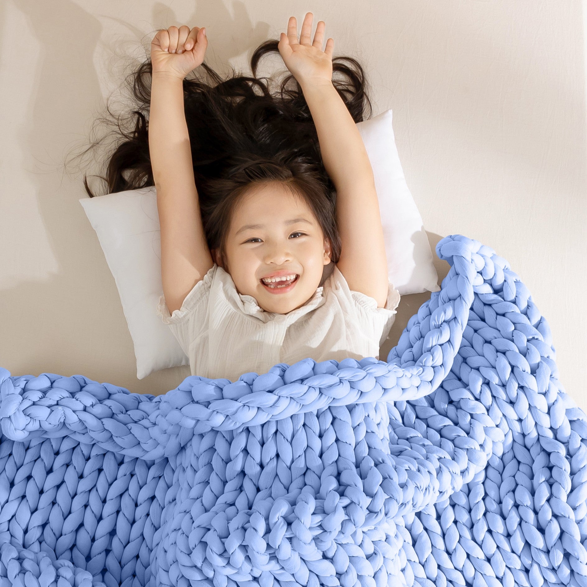 Diy knitted weighted online blanket