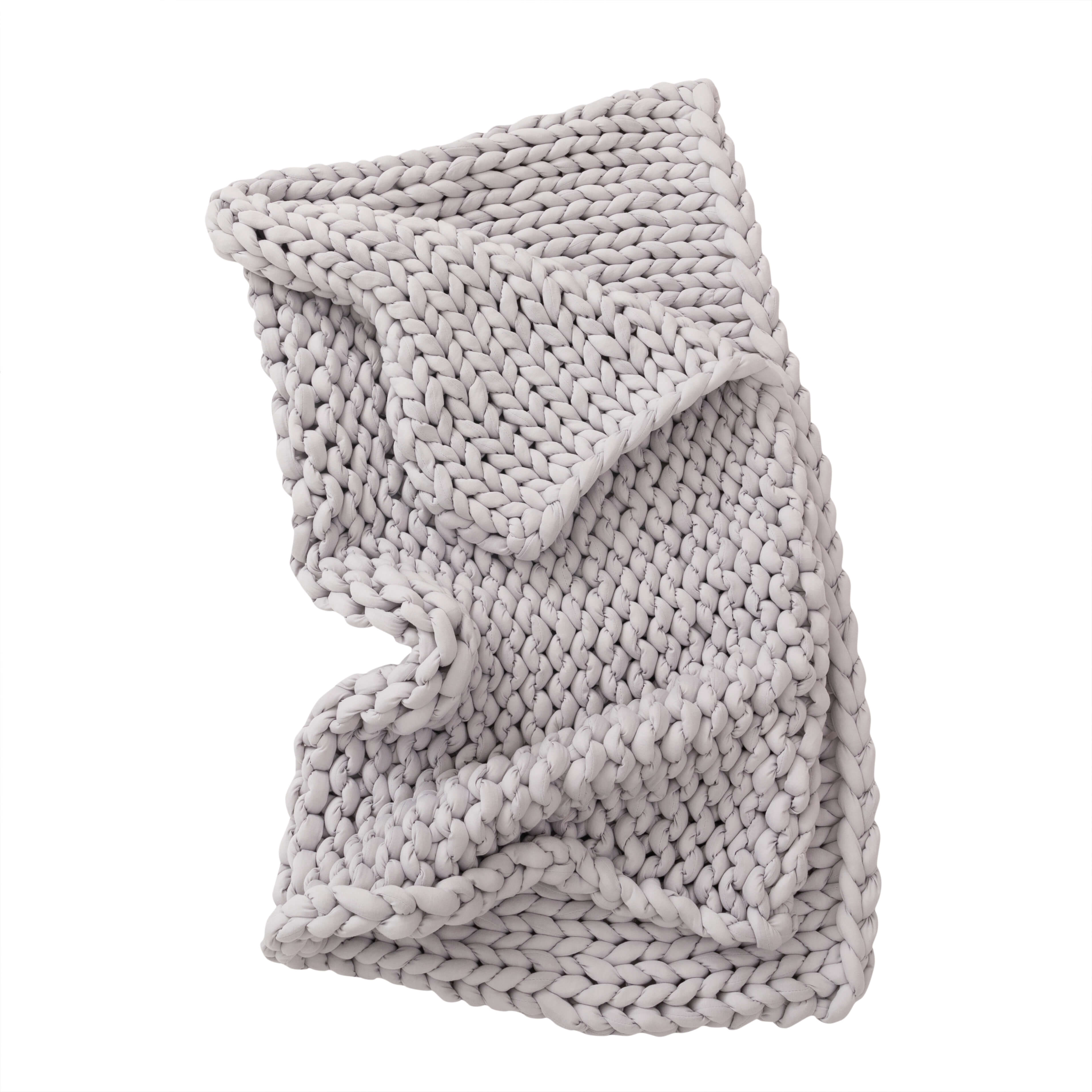 1. Souver Knitted Weighted Blanket Kids