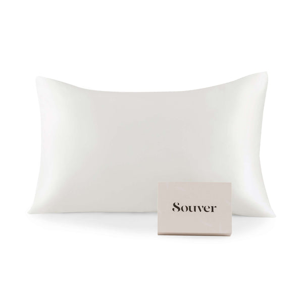 1. Souverhome Mulberry Silk Pillowcase