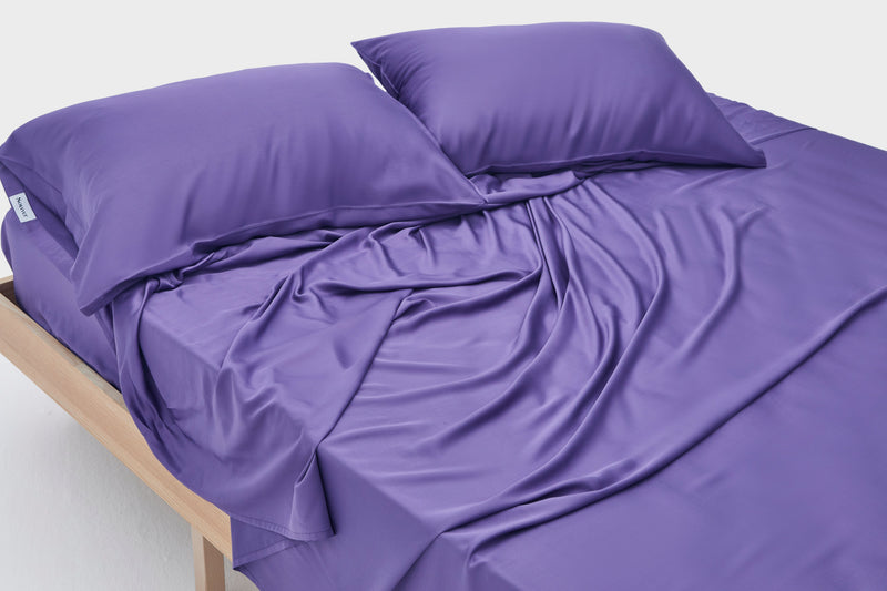 2. Souverhome Bamboo Fitted Sheet – Queen