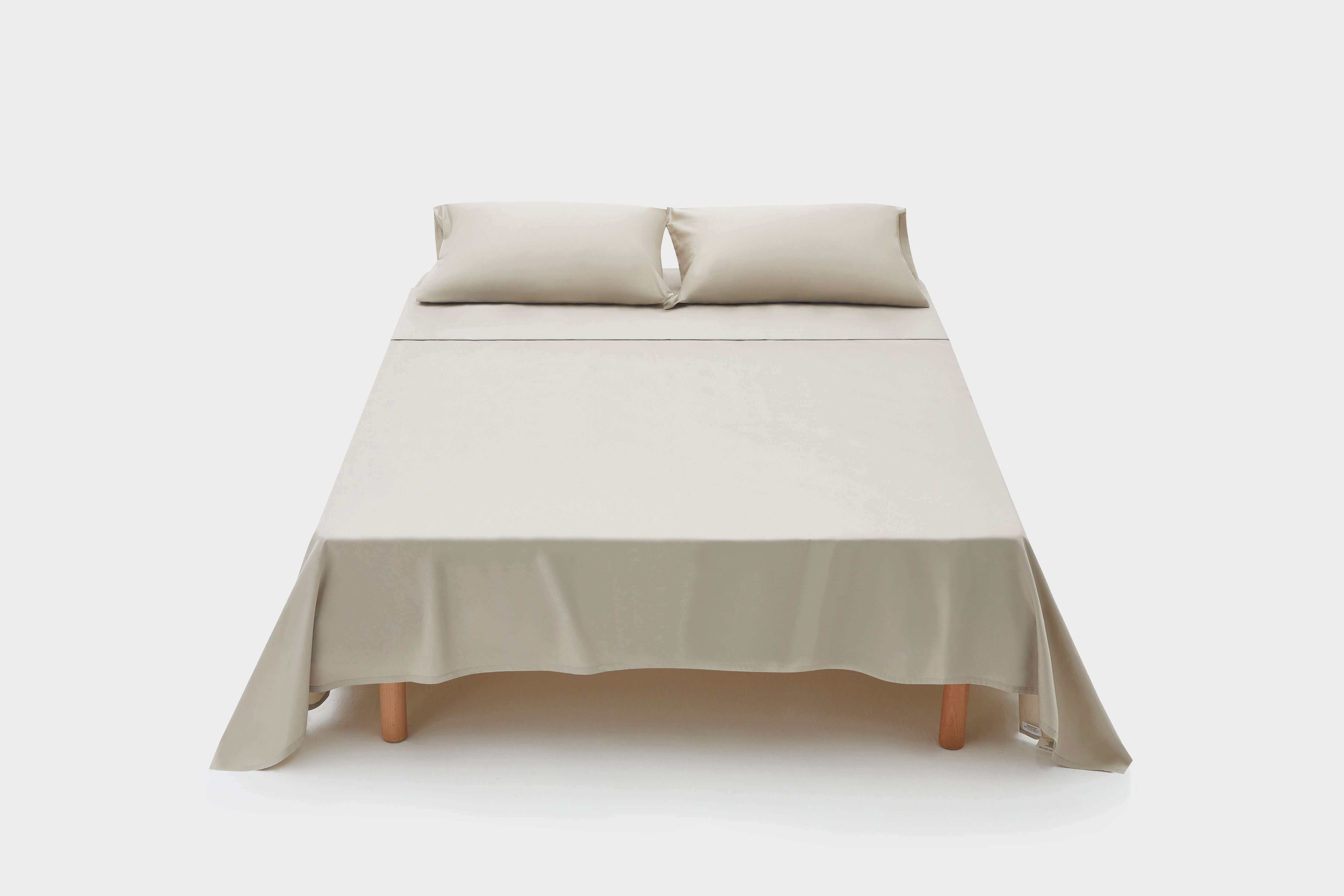 #color_foggy grey_Organic Cotton Fitted Sheet