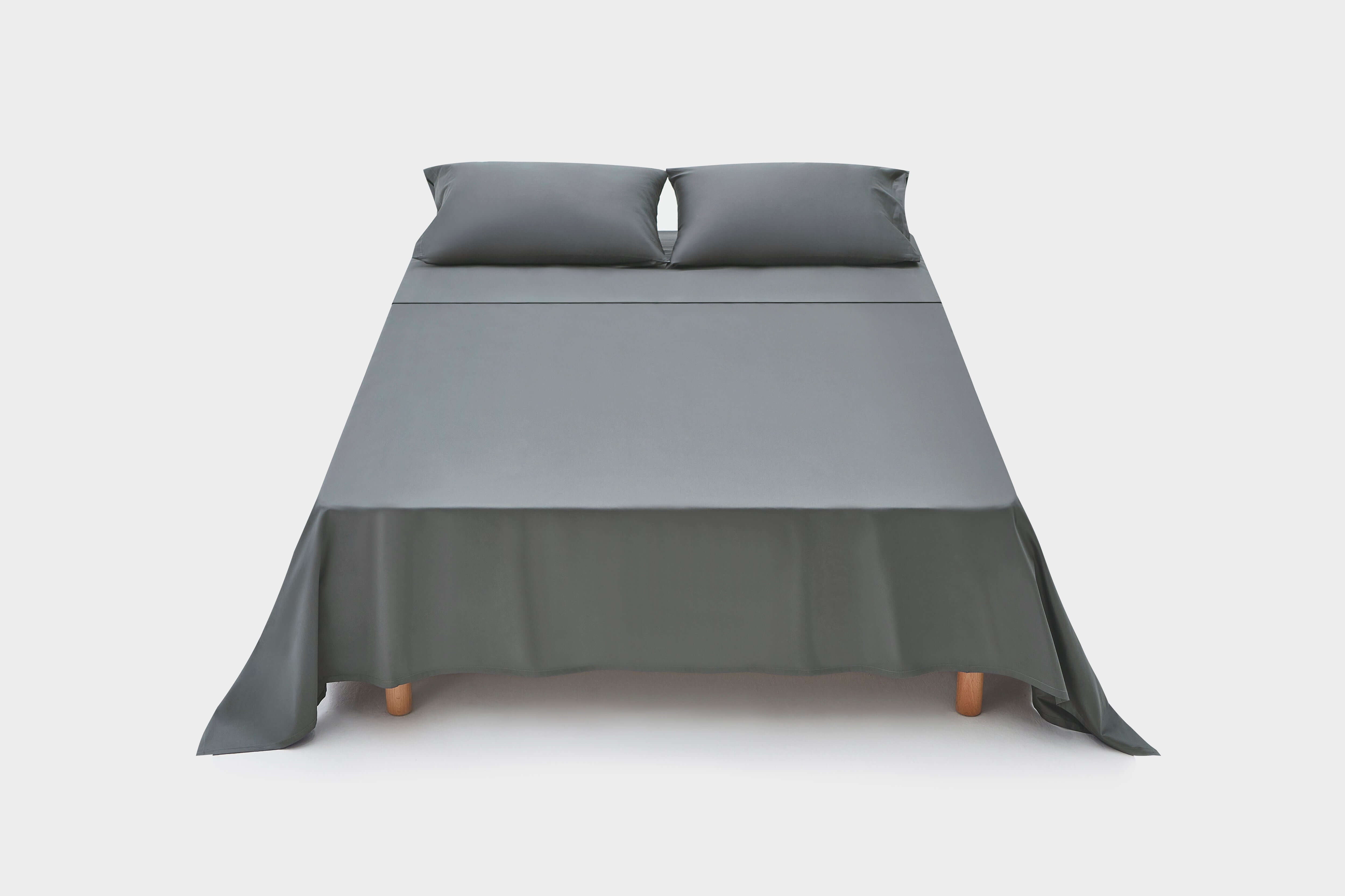 #color_dolphin grey_Organic Cotton Fitted Sheet